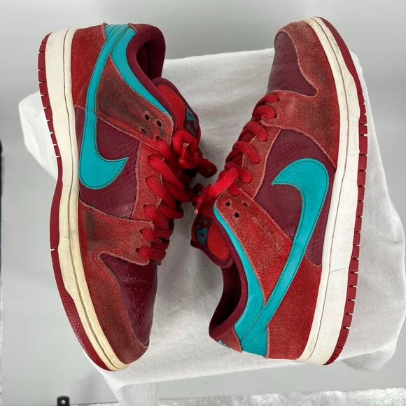 Nike SB Dunk Low Pro 2013 Brickhouse Turbo Green 304292-636 Men Size 10 shoe main image 5